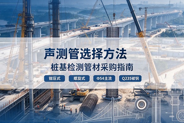 弋江声测管选型标准