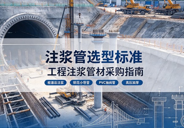 弋江注浆管选型标准